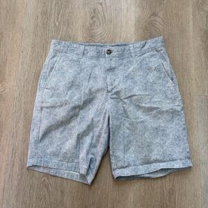 Johnnie-O Mulligan Performance Golf Shorts Men's Size 33 AOP Floral 9"